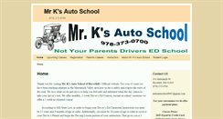Desktop Screenshot of mrksautoschool.com